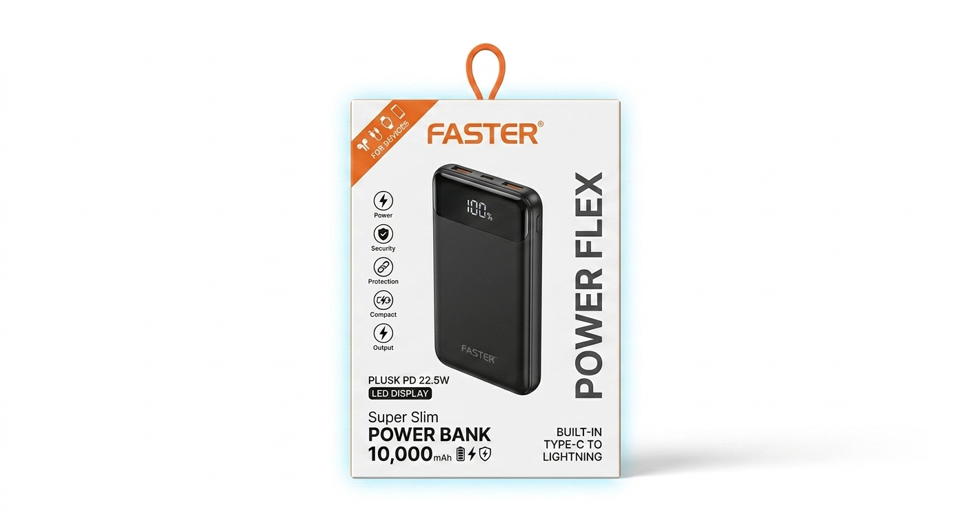 Faster PF10K Power Flex (Power Bank)