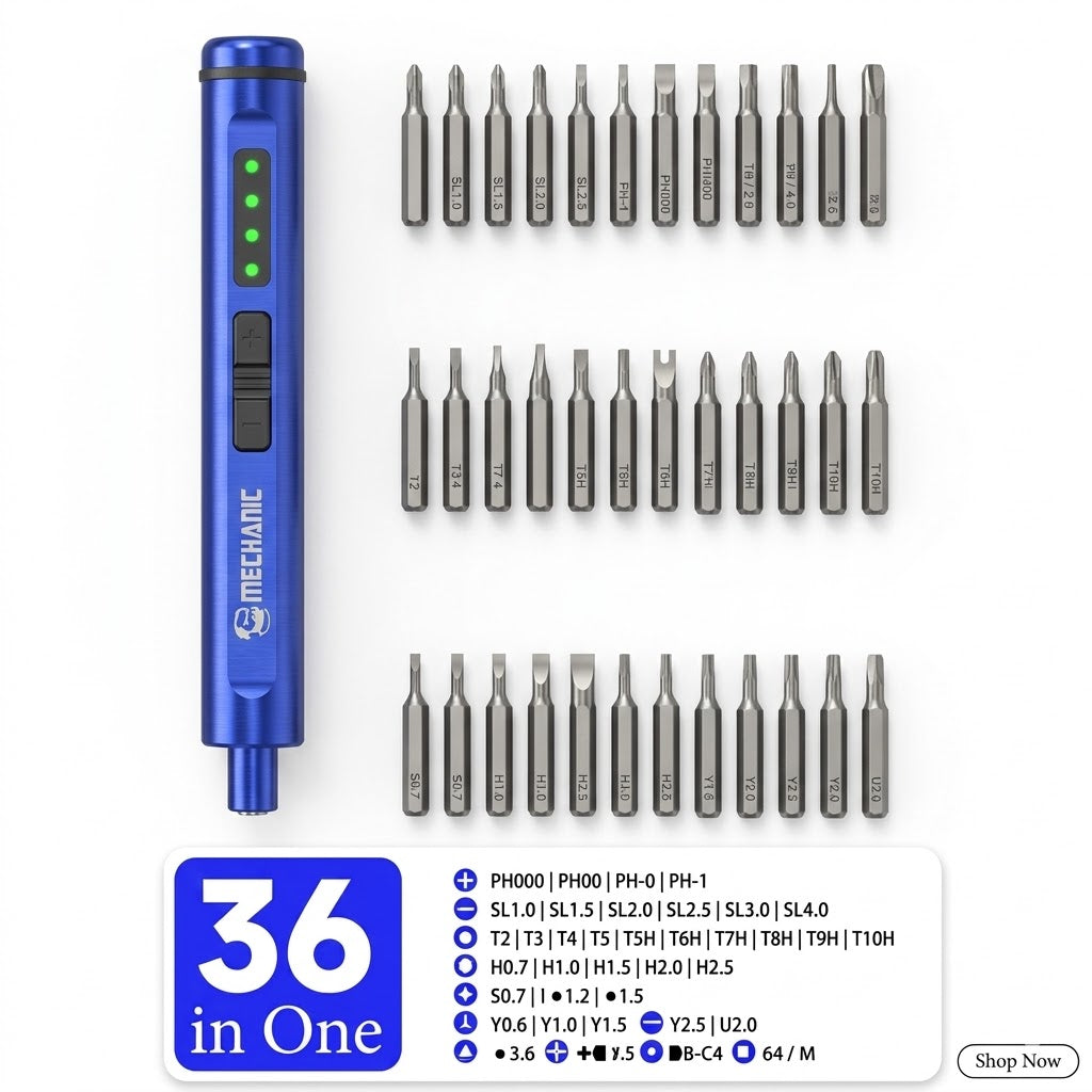 MECHANIC ES360 36-in-1 (Electric Screwdriver Set)