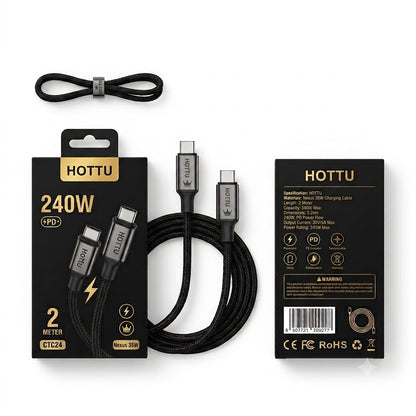 HOTTU (Type C to C)CTC24(2METER CABLE)