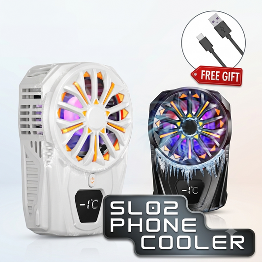 SL02  Cooling Fan (rechargeable 1300mAh lithium battery)