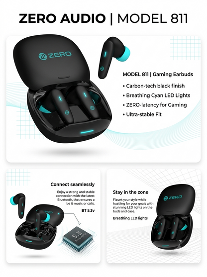 Zero Lifestyle Z-811 Wireless Earbuds (Z Buds)