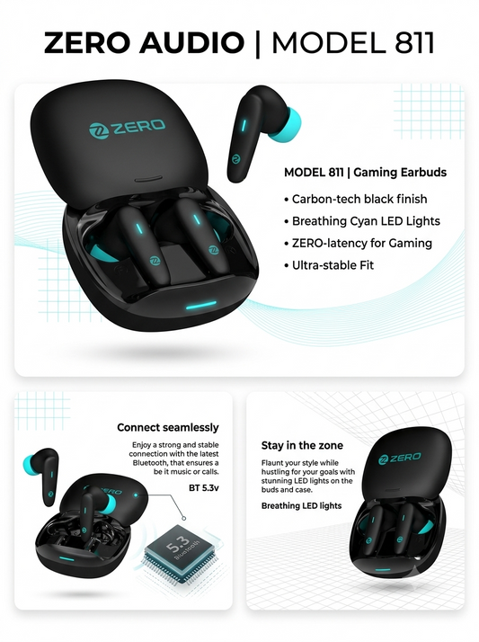 Zero Lifestyle Z-811 Wireless Earbuds (Z Buds)