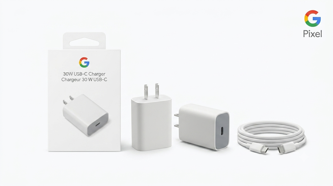 Google Pixel 30W USB-C Power Charger(without cable)