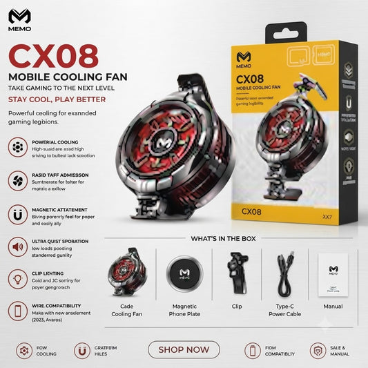 MEMO CX08 (Cooling fan)